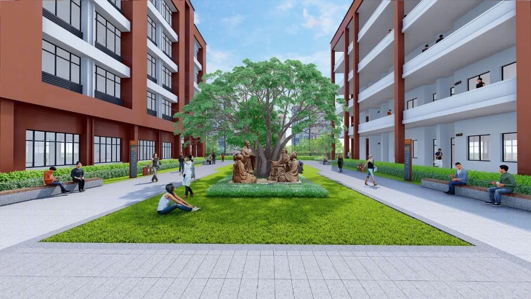 南宁市第四十三中学改扩建工程丨中国南宁丨广西华景城建筑设计有限公司-22