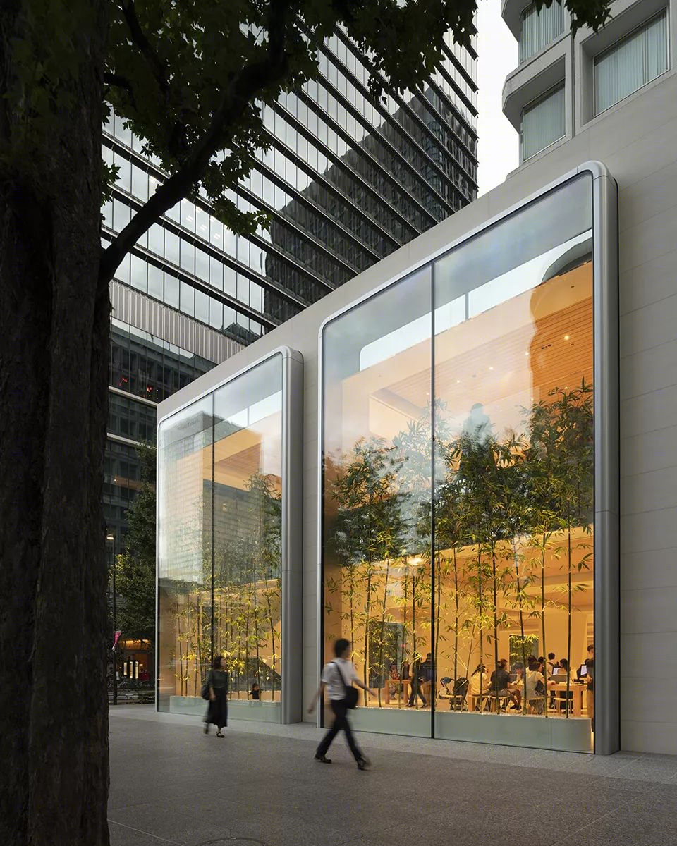 东京丸之内苹果店 | 原建筑与新科技的完美融合-32
