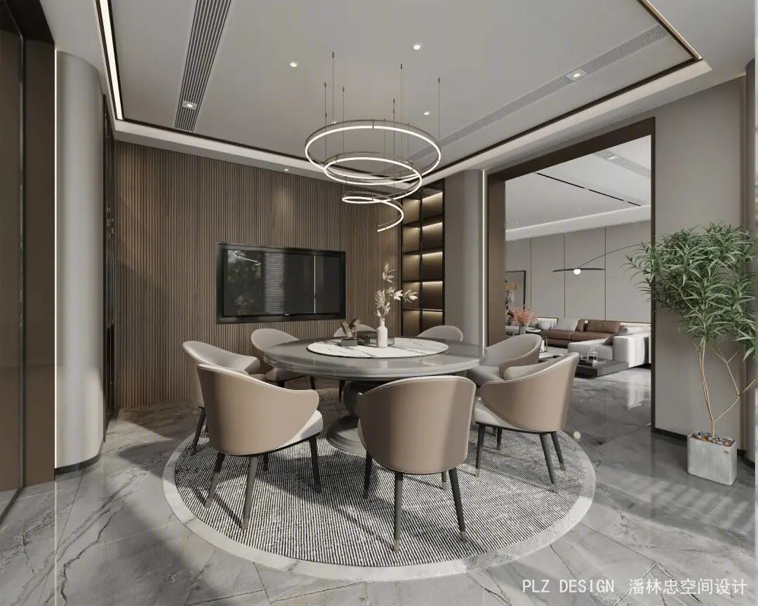 现代慢生活 · 770m²独栋住宅的诗意与自由丨潘林忠空间设计-41