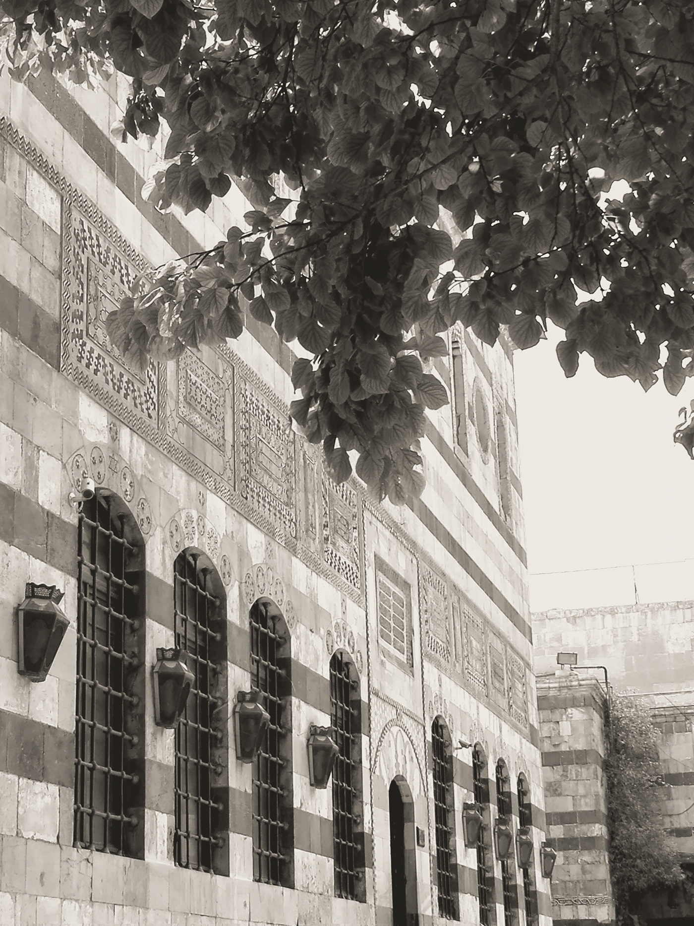 Anastasiya Gushchina丨公寓建筑丨Black And White Old Damascus-6