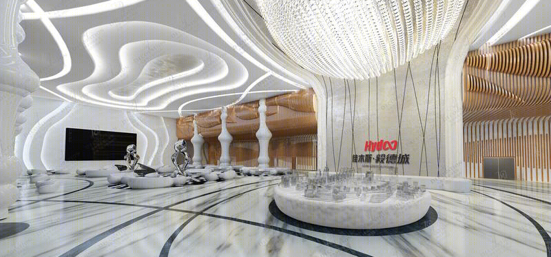 佳木斯毅德城（一期）-灯饰建材卖场招商中心装修设计工程-9