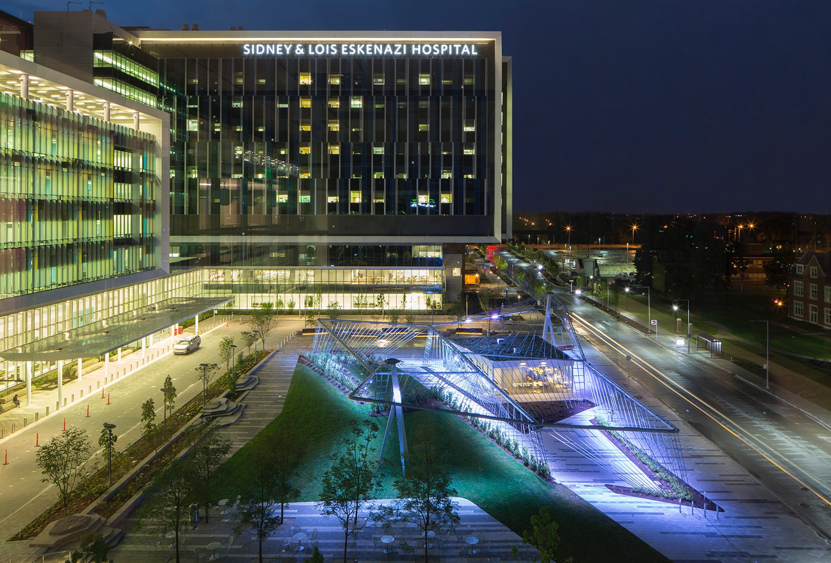 美国 Sidney&Lois Eskenazi 医院 | 绿色环保的医疗中心-13