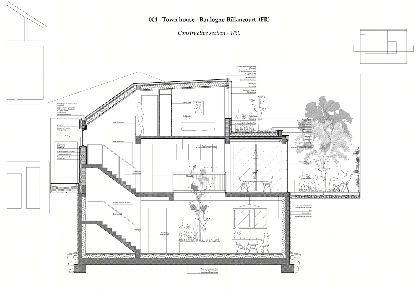 Villa Ronsard 现代住宅设计丨法国丨Calmm architecture-36