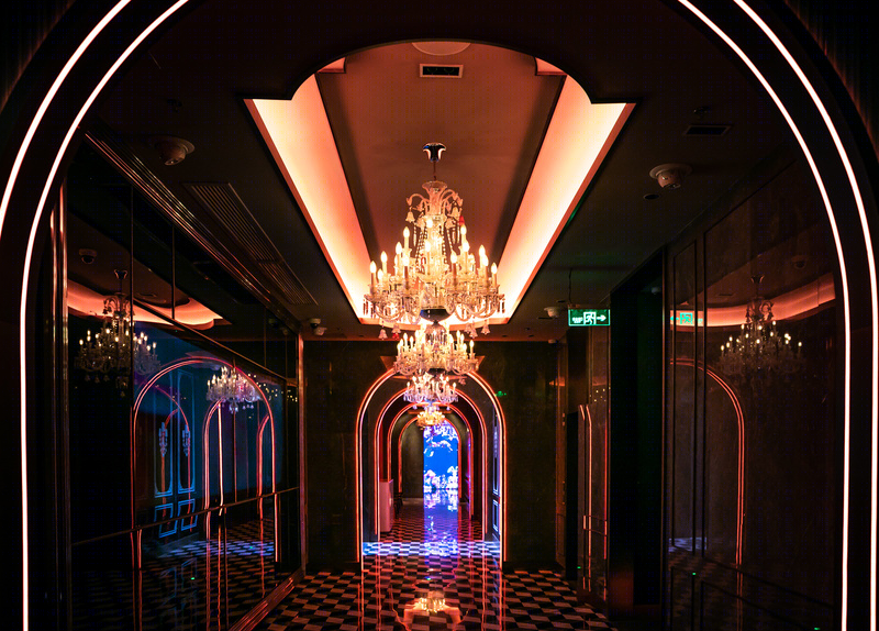 纯 K 海上世界店 · 未来派对空间的室内设计-27