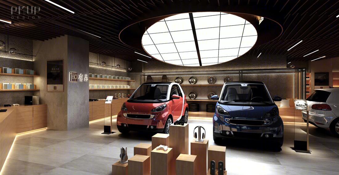 
张杺作品—什马汇米车宝NEV交付空间首店 -3