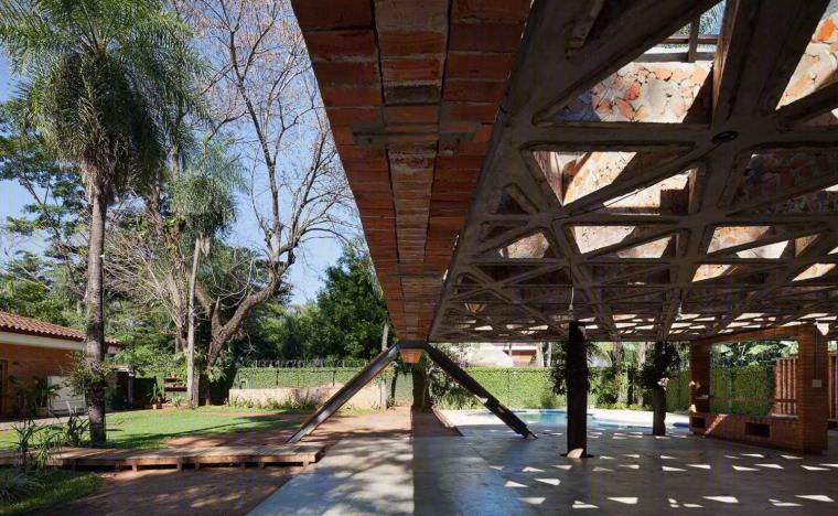 巴拉圭 Tia Coral 亭子丨Gabinete de Arquitectura-25