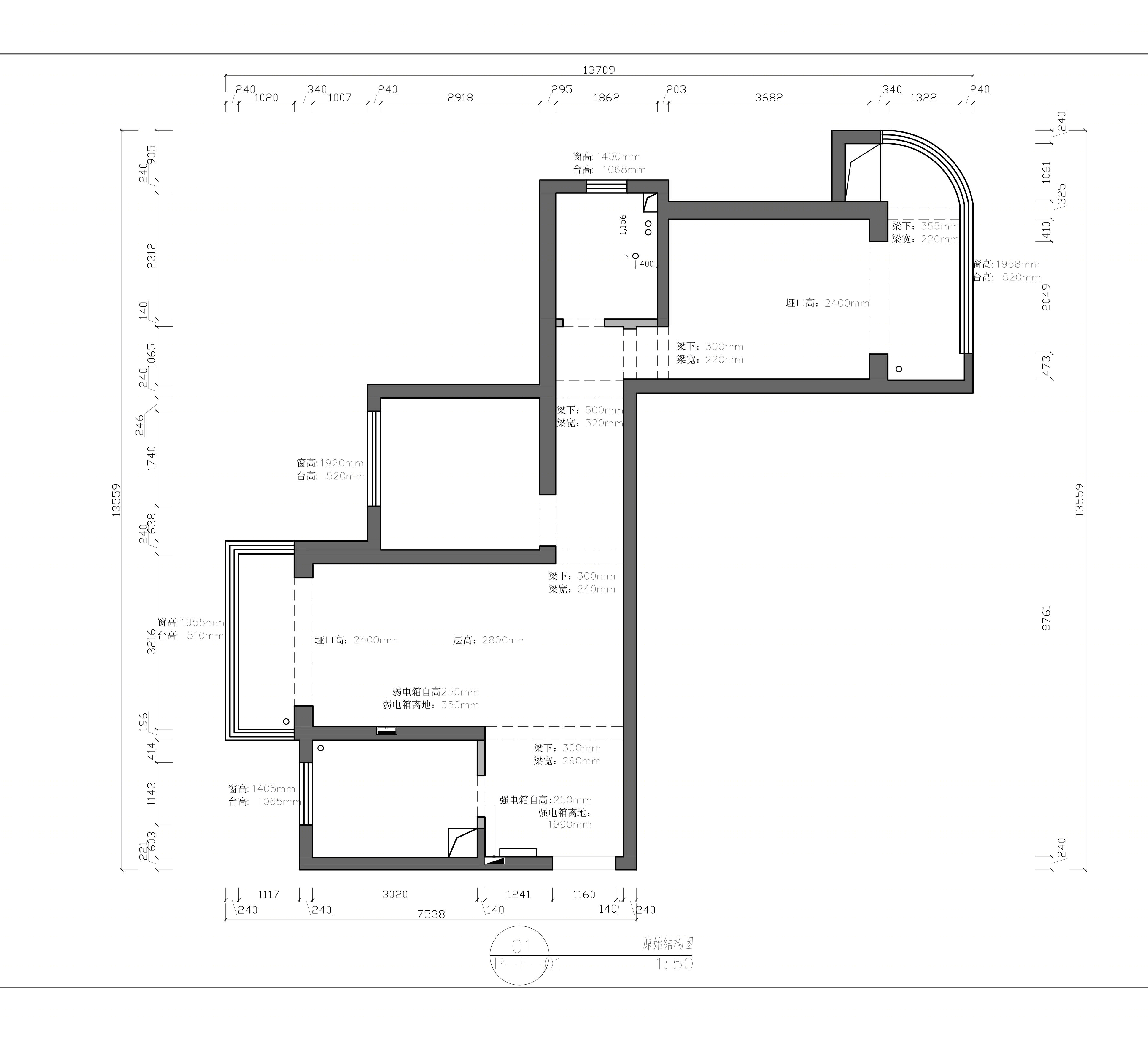 暗系华丽点缀平层小屋丨中国太原丨木.言设计-8