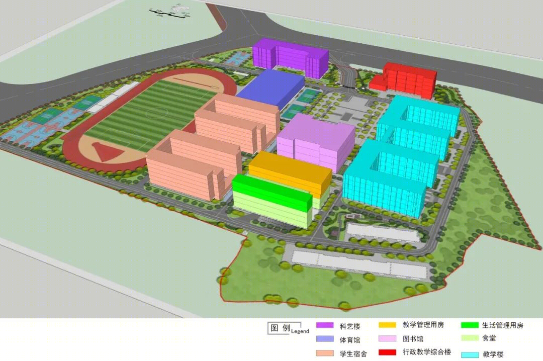 南宁市第四十三中学改扩建工程丨中国南宁丨广西华景城建筑设计有限公司-26