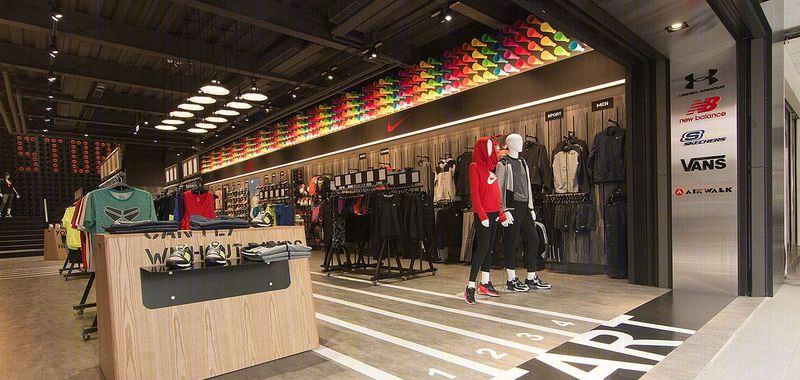 动感十足的一亨 sports 专卖店设计-1