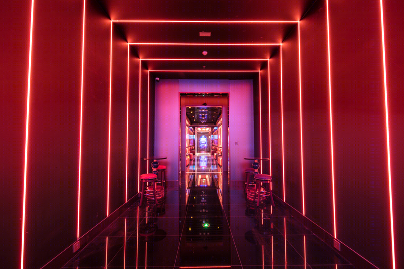纯 K 海上世界店 · 未来派对空间的室内设计-31
