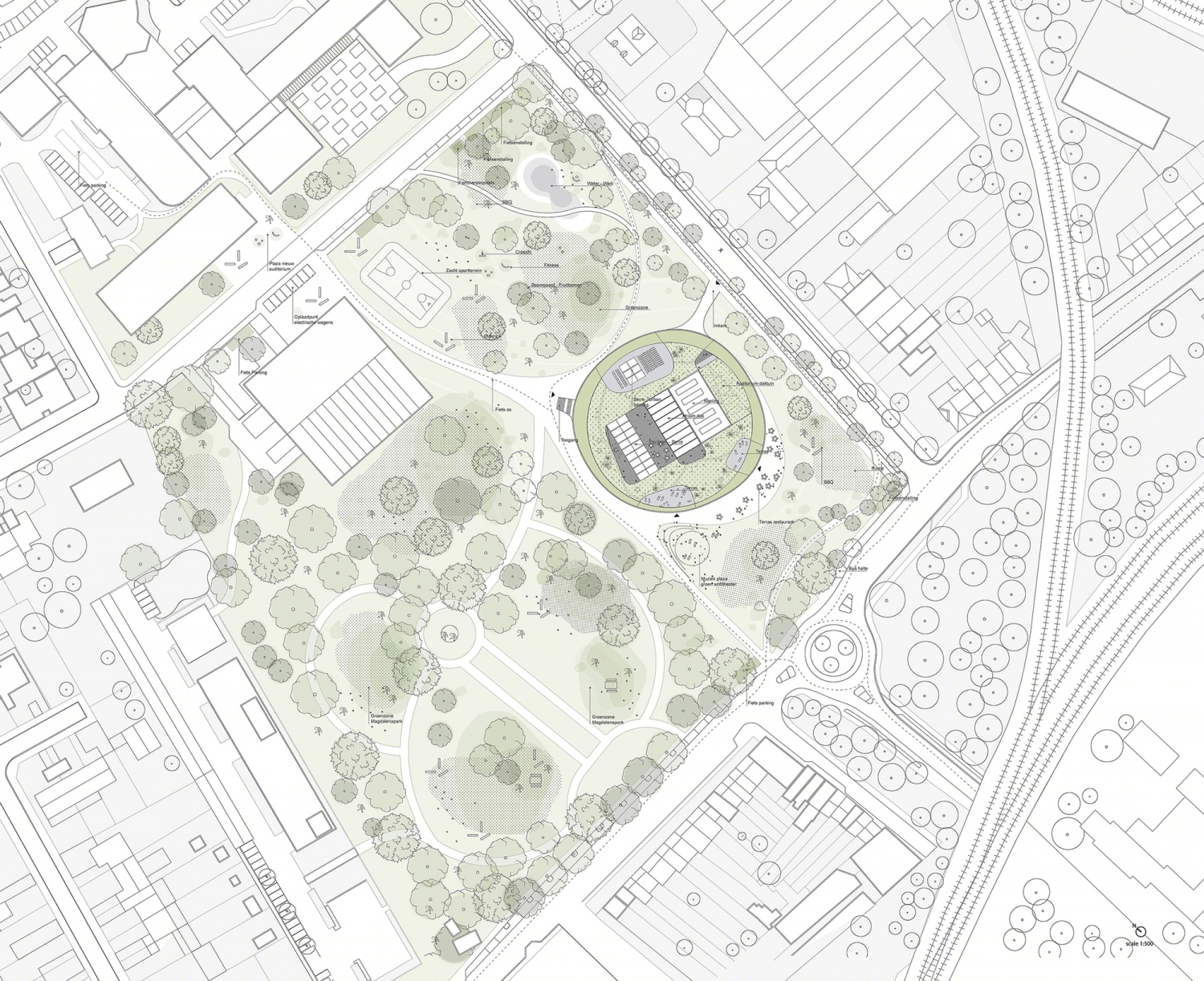 比利时西弗兰德科技大学校园设计方案丨OYO – Open Y Office,Arch&Teco-26