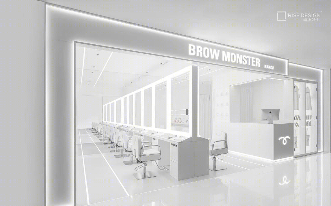 纯白魅力 · BROW MONSTER 重庆北城天街店丨中国湖北-5