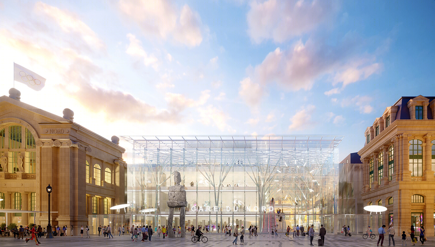 巴黎 GARE DU NORD 现代化火车站设计丨法国巴黎丨Neiko Srl-12