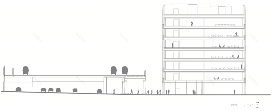 英国 New Balley 街三号 HMRC 商务办公楼丨Make Architects 事务所-34