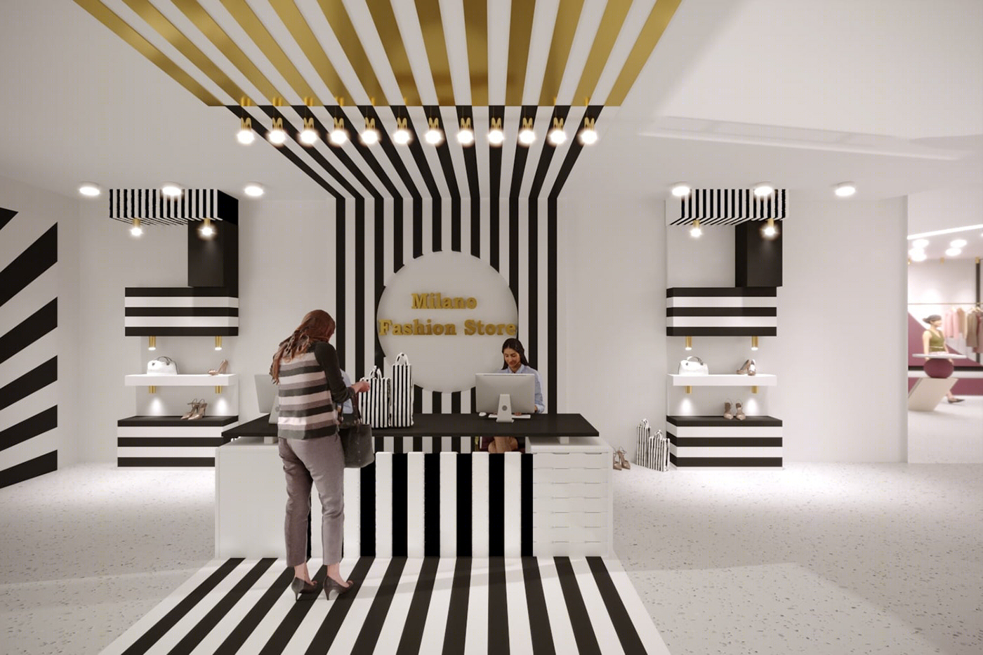 Anastasiya Gushchina丨服装店丨Milano Fashion Store-2