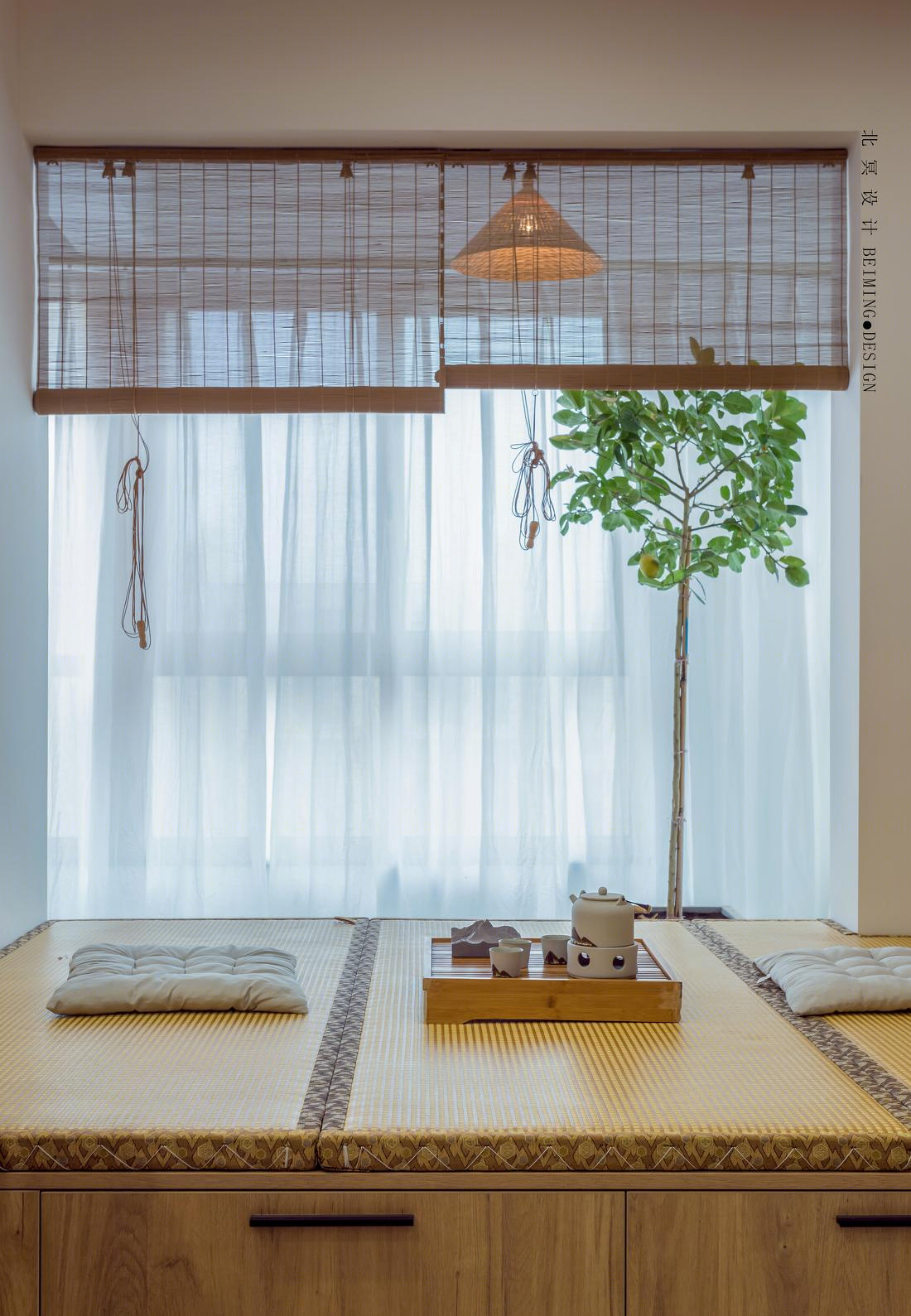 130M² 极简治愈日式平层设计-20