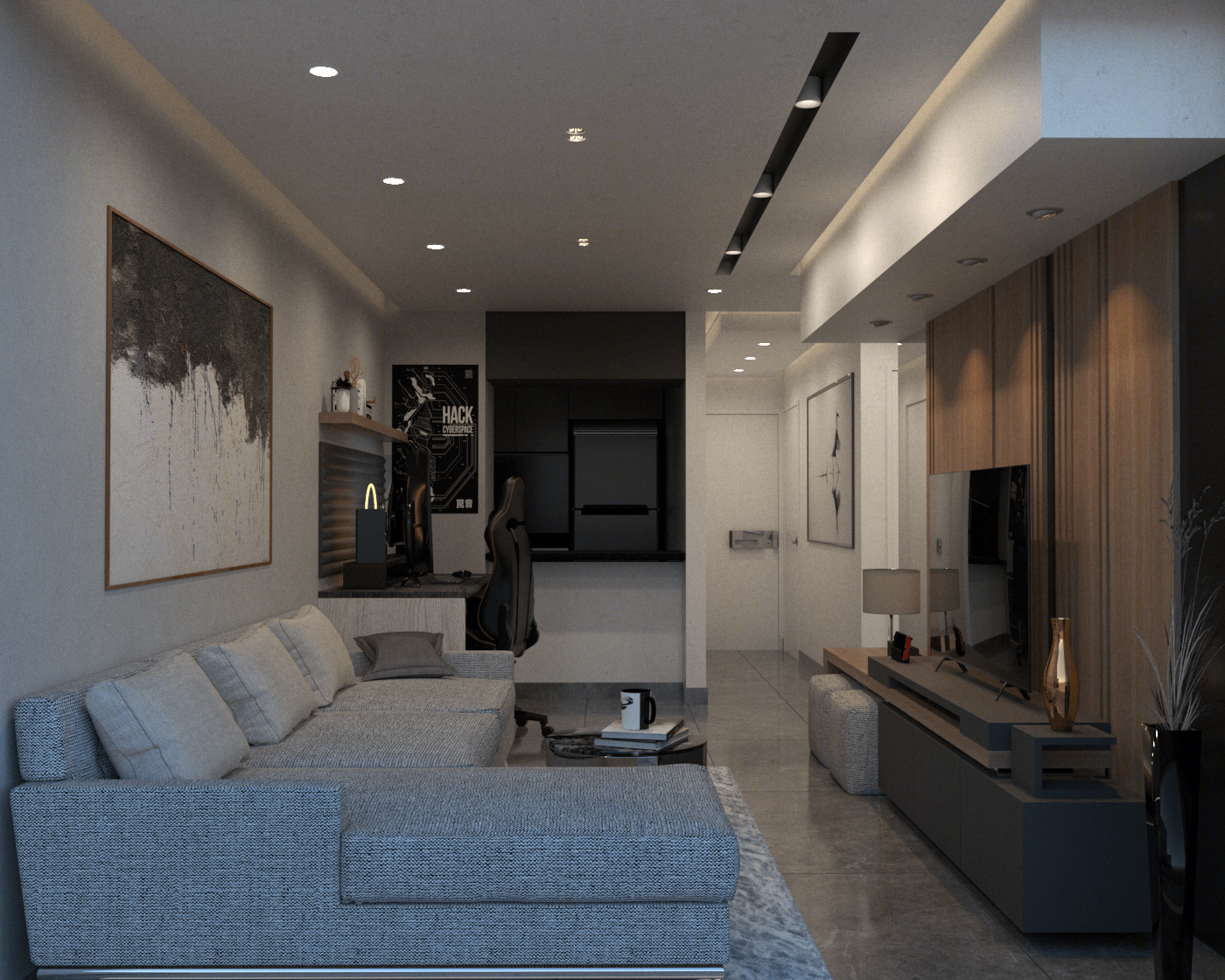 Anastasiya Gushchina丨平层丨Diseño Interior (Lima - Perú 2021)-5