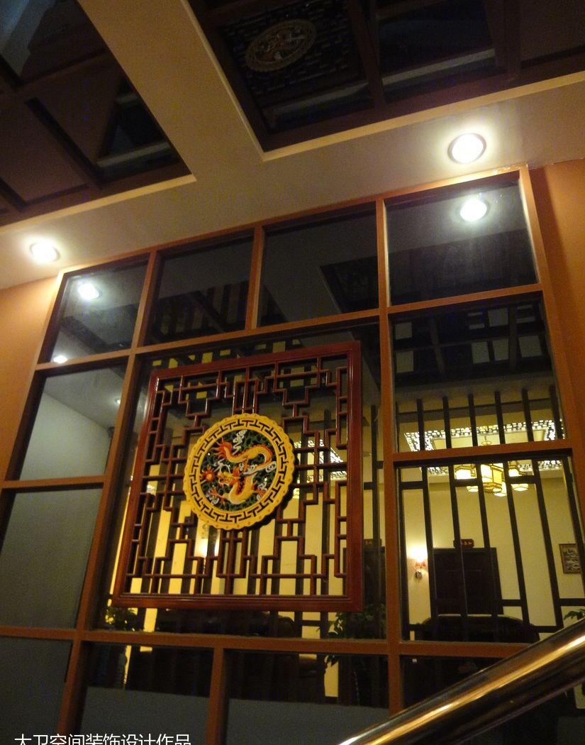 成都板栗养生鸡店——古韵金箔，精品酒店氛围的餐饮空间-9