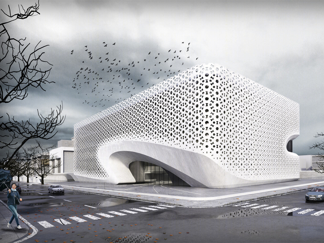 印度 Punjab Kesari 总部丨Studio Symbiosis 建筑事务所-7