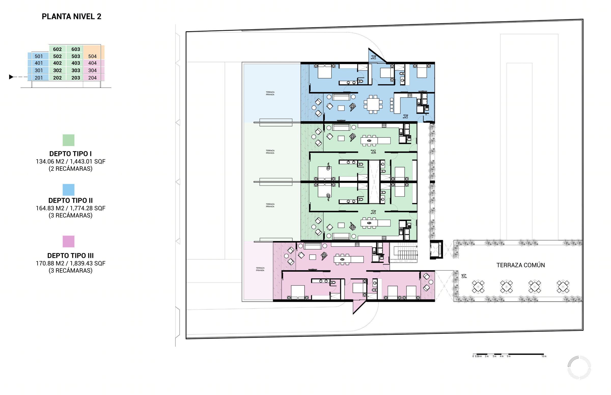 墨西哥 Novara 公寓建筑设计丨Studio 360-17