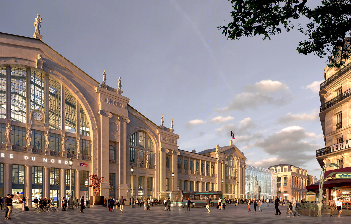 巴黎 GARE DU NORD 现代化火车站设计丨法国巴黎丨Neiko Srl-13