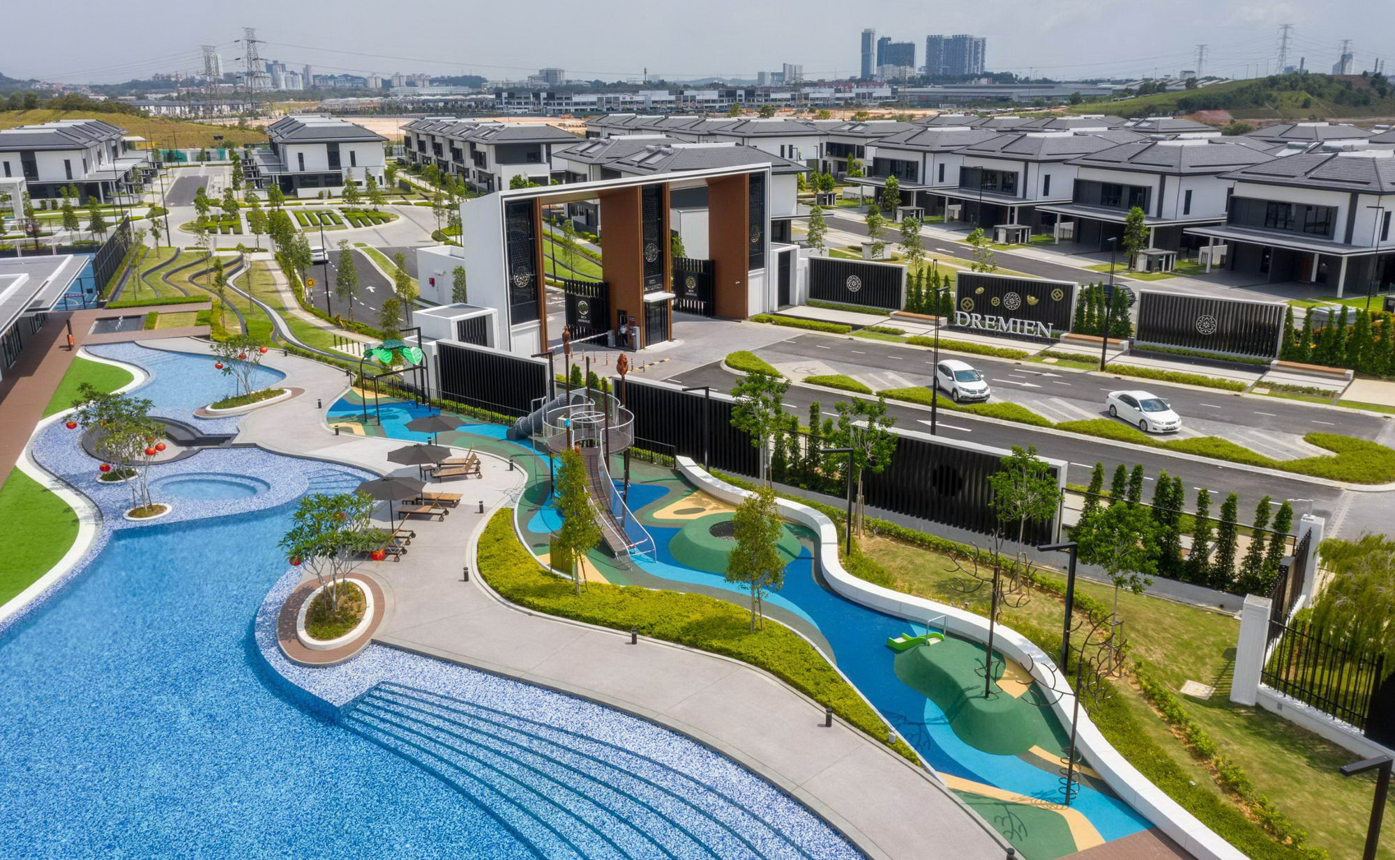 马来西亚现代化社区景观-6