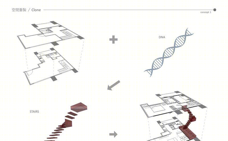 空间 DNA 重组 | 垂直脉絡与複合机能的複层住宅-28