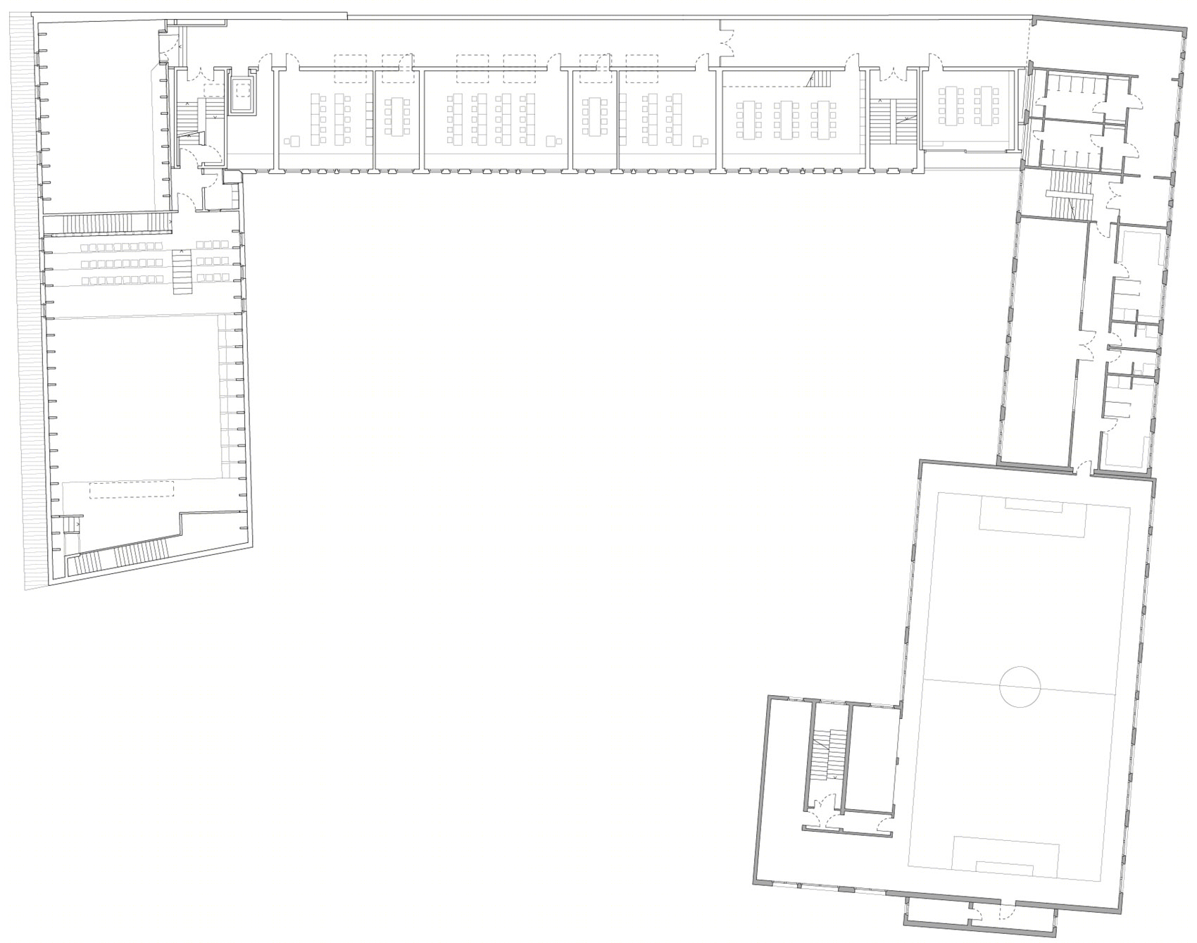 柏林城市学校扩建丨德国柏林丨Sauerbruch Hutton-35