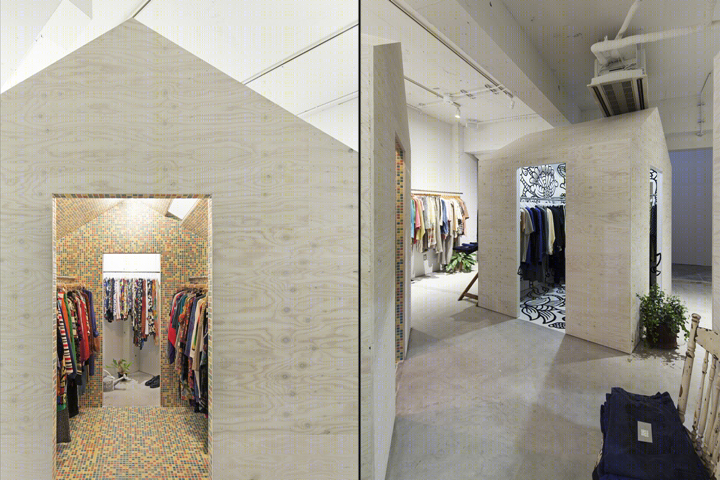 东京猫街 Vintage 服装店设计丨Manabu Okano Studio201-28