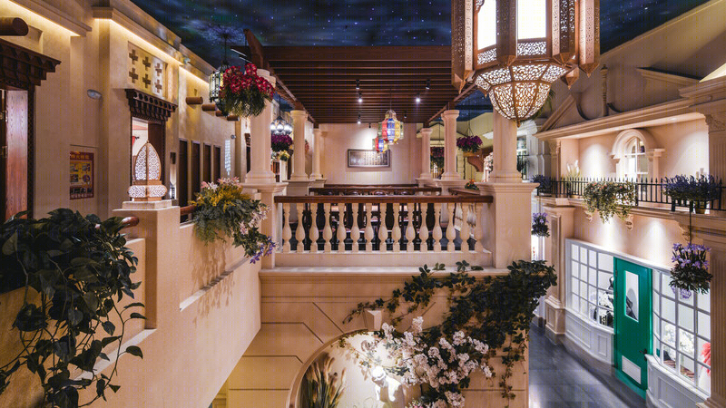 新疆克拉玛依北庭院子餐厅-12