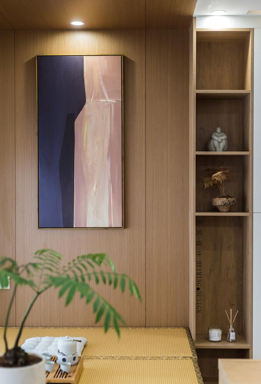 130M² 极简治愈日式平层设计-22