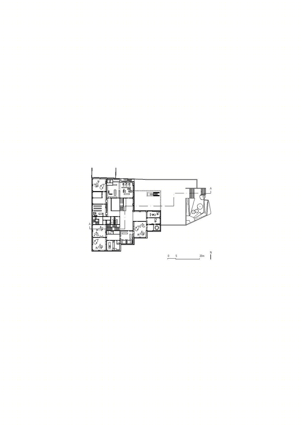 瑞士巴塞尔阶梯式学校建筑设计丨Luca Selva AG-15