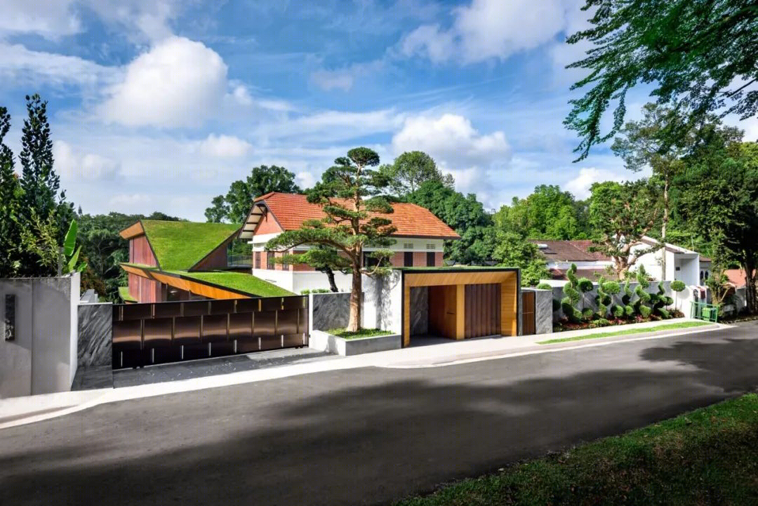 隐蔽的房子 / 隐藏的房屋丨新加坡丨TA.LE Architects-3