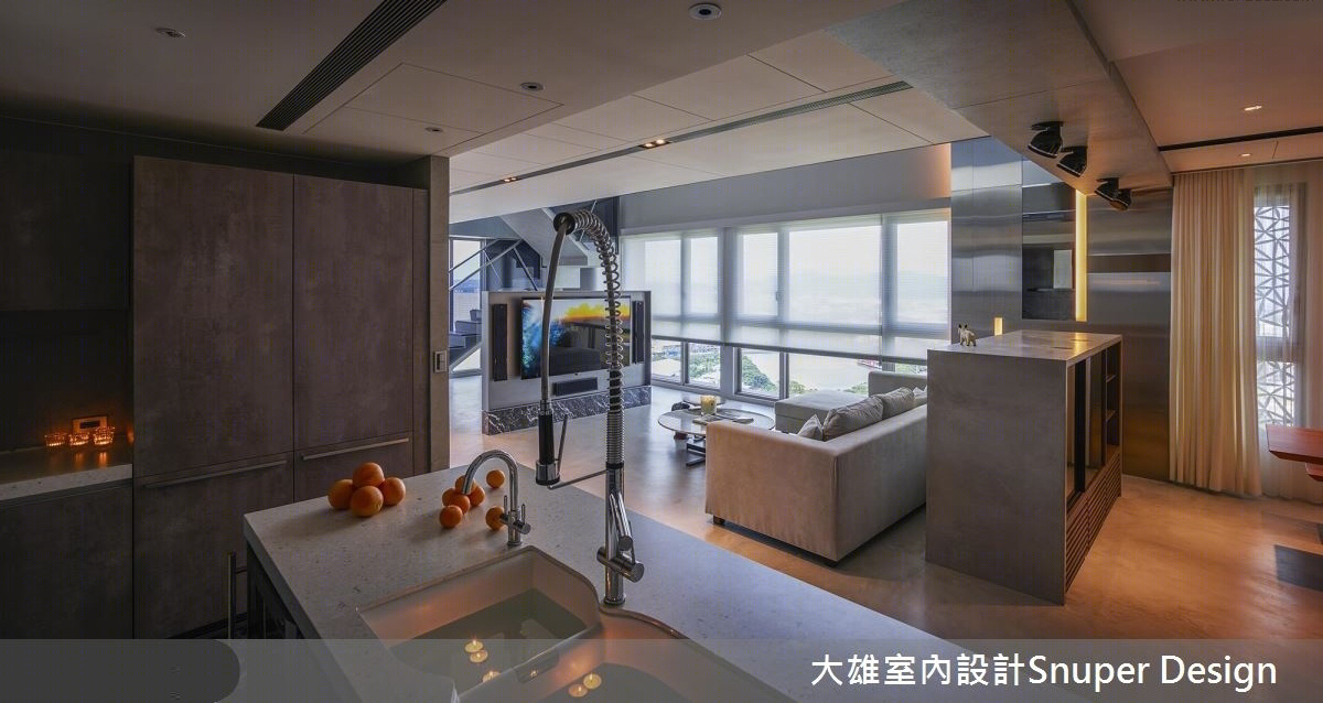 大雄設計--70坪三房現代風-10