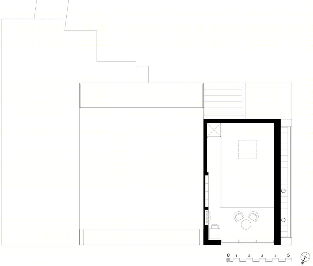 萨拉热窝半屋住宅 | 趣味木墙空间融入街区生活-67