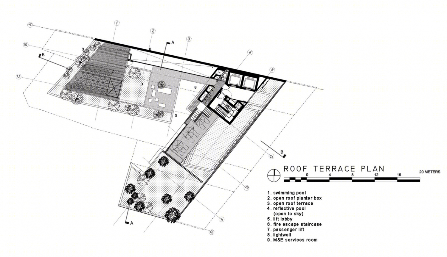 新加坡Killiney路住宅大厅丨ipli architects-33