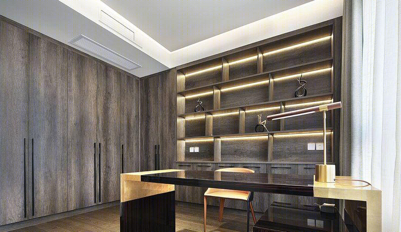 吴江滨海名墅轻奢简美风，开放式设计展现空间大气通透-6