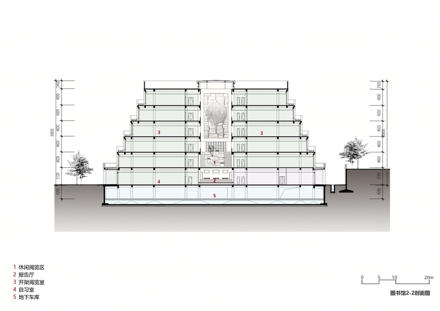 西安延安大学新校区规划-40