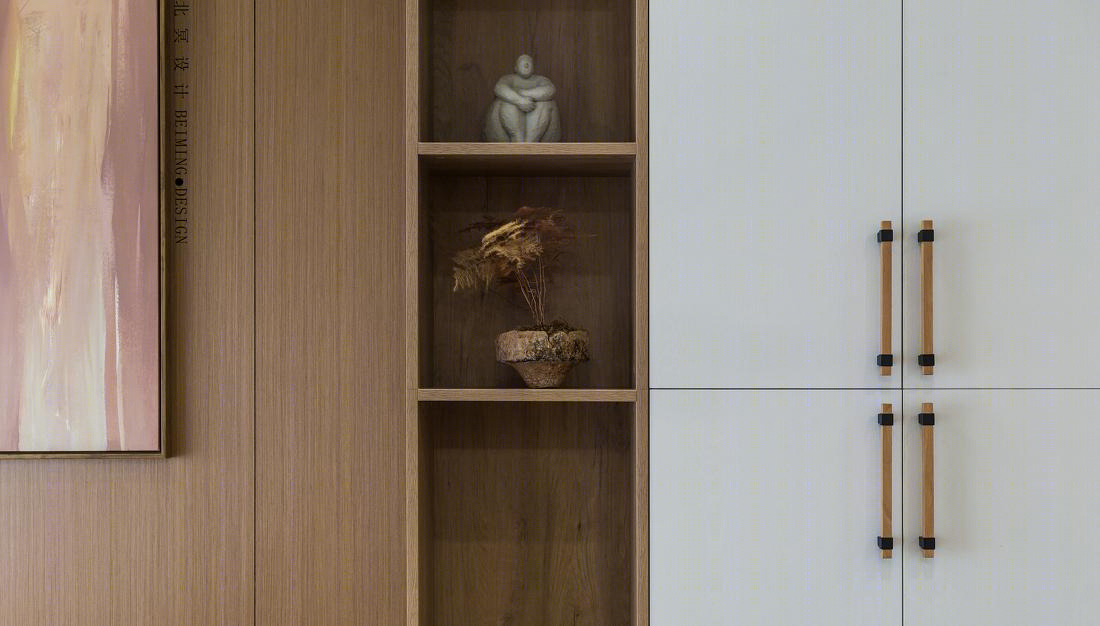 130M² 极简治愈日式平层设计-23