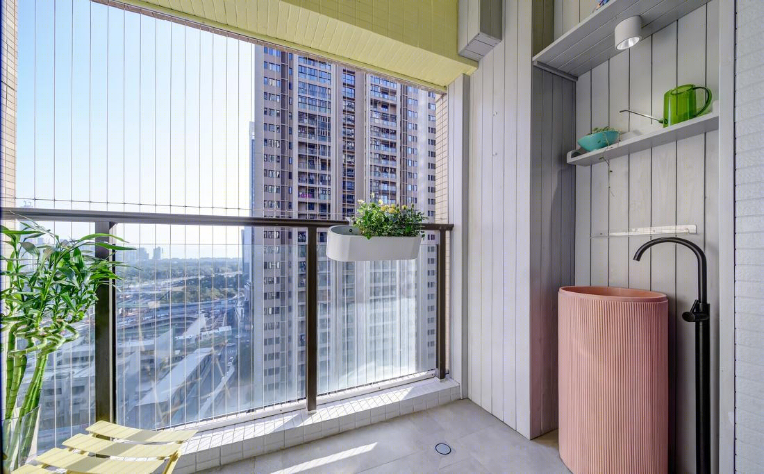 城市花园 68㎡小户型色彩混搭设计丨深圳市永安装饰设计工程有限公司-42
