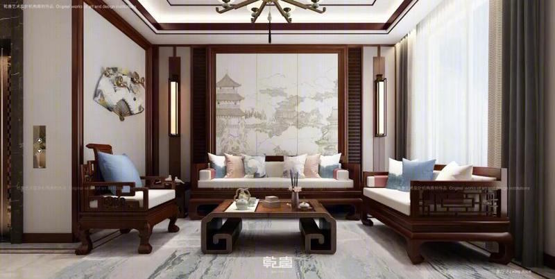 雅怀 · 私人别墅的中式诗意空间设计-17