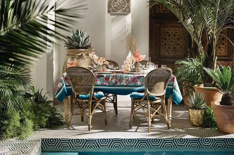 H&M Home 夏季异域风情家居设计 | 摩洛哥图案、热带植物和版画-7