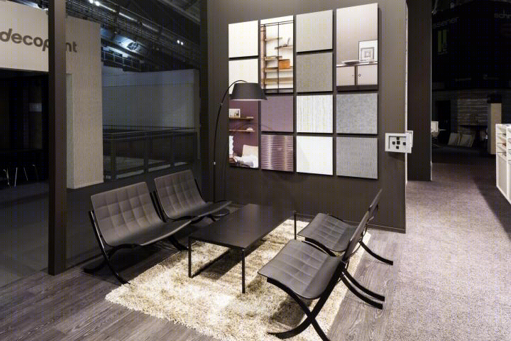 法兰克福展会上的 Grandeco 壁纸展厅 | Franken Standbouw 打造的真实家居空间-22
