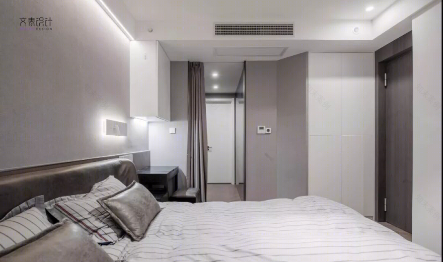 《平行线》杭州 89m²现代简约家居,功能与美感的完美融合-29