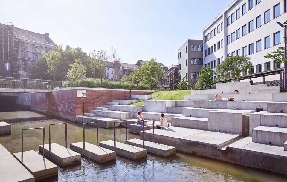 河滨公园 REGA 学生公寓，水上梯田营造独特体验-0