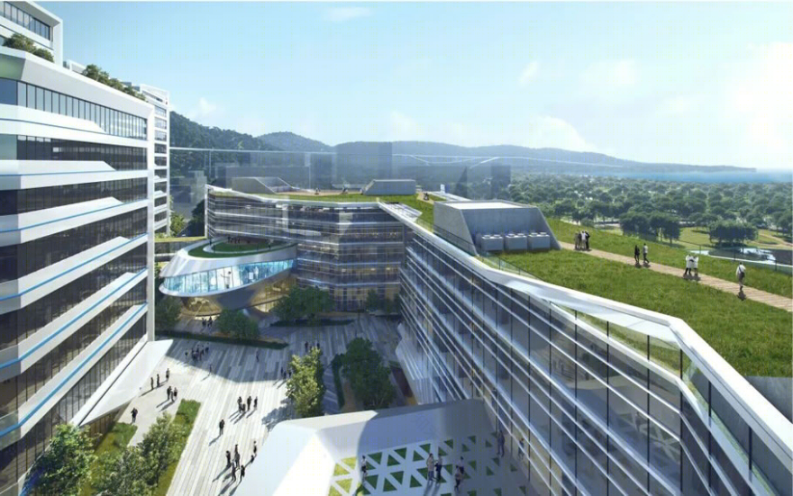 蓝影暨蓝韵医学科技园丨中国深圳丨中外建深圳公司-25