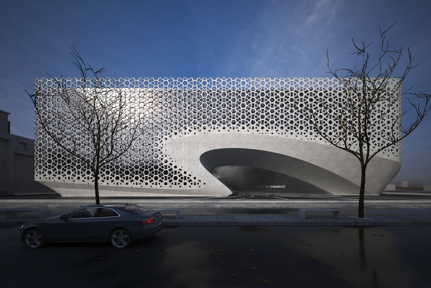 印度 Punjab Kesari 总部丨Studio Symbiosis 建筑事务所-9
