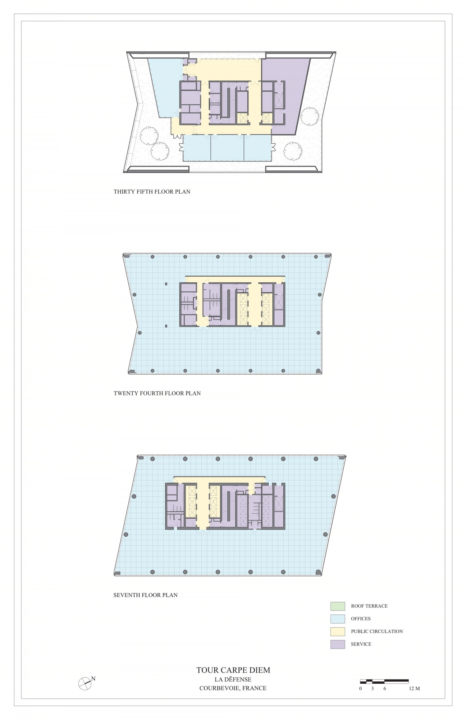 Tour Carpe Diem办公楼丨Robert A.M. Stern Architects-49