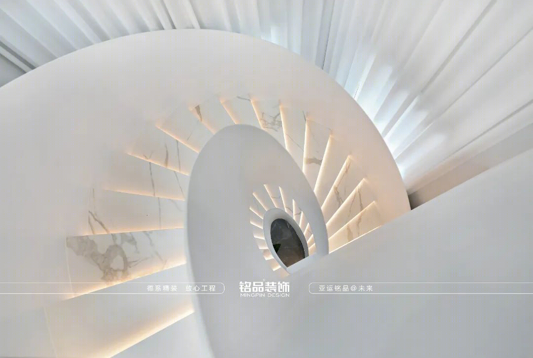 富阳旋转楼梯别墅丨中国杭州丨铭品装饰-32