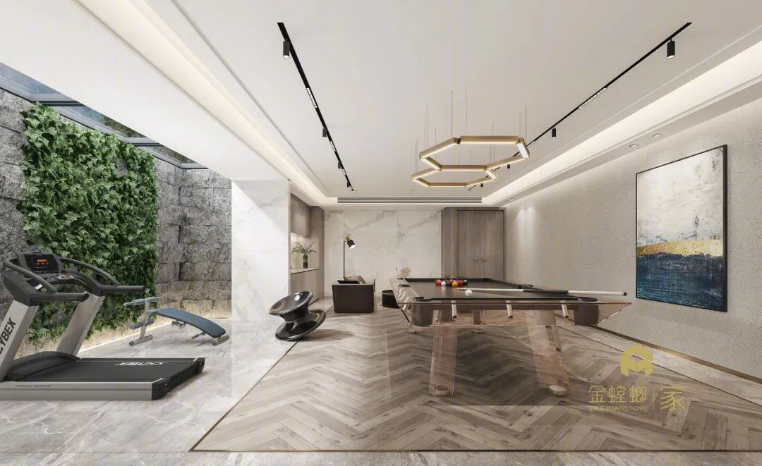 湖畔春秋600㎡现代轻奢别墅设计丨金螳螂家·常州店-45